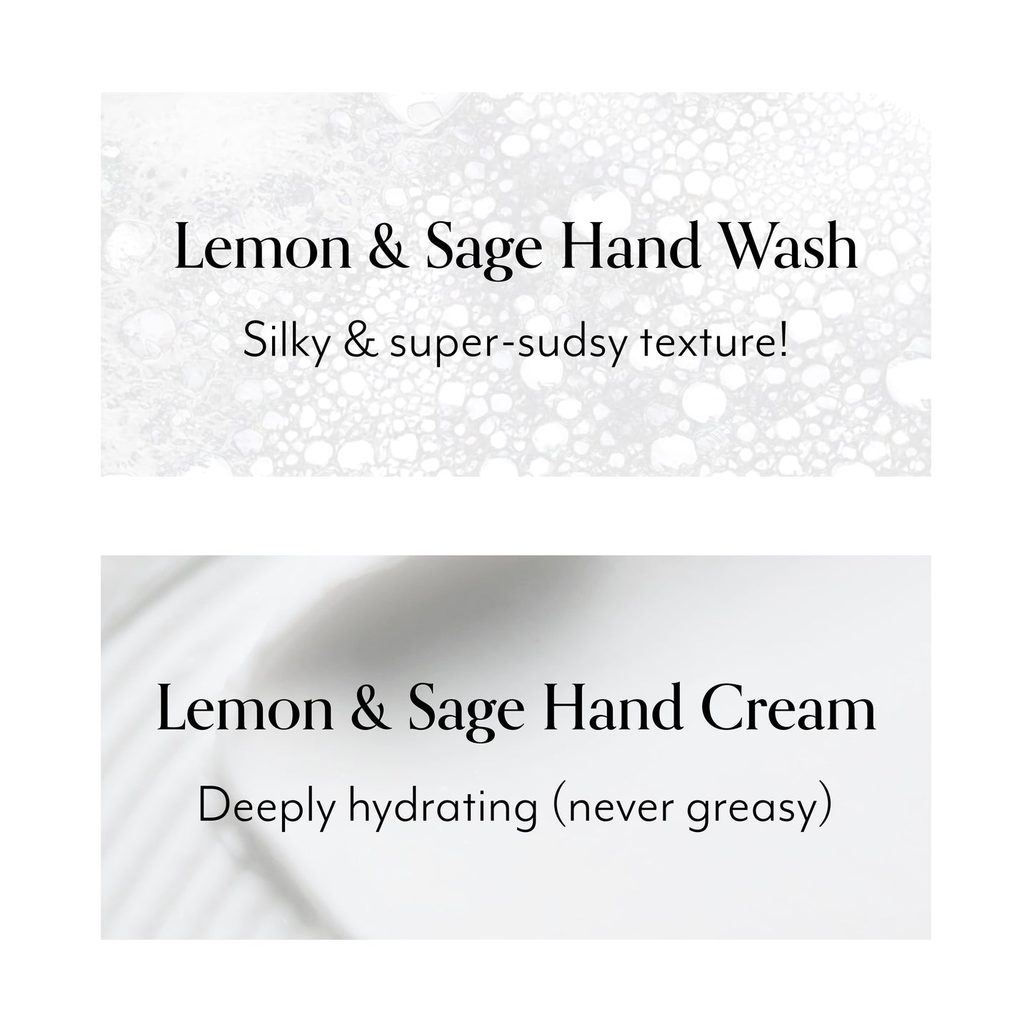 Lemon & Sage Happy Hands Cream & Wash